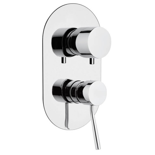 Built In Three Way Shower Diverter, Rough-In Valve Included Built In Three Way Shower Diverter, Rough-In Valve Included Remer N93US